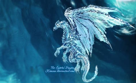 The Crystal dragon by Kisarra on DeviantArt