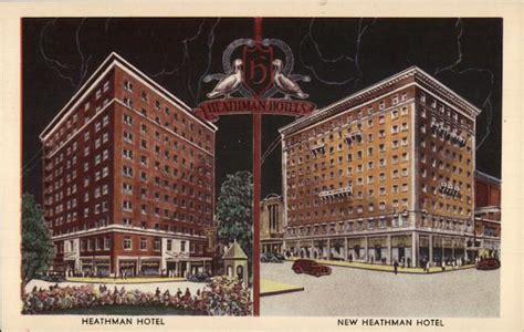 Heathman Hotels Portland Or Postcard