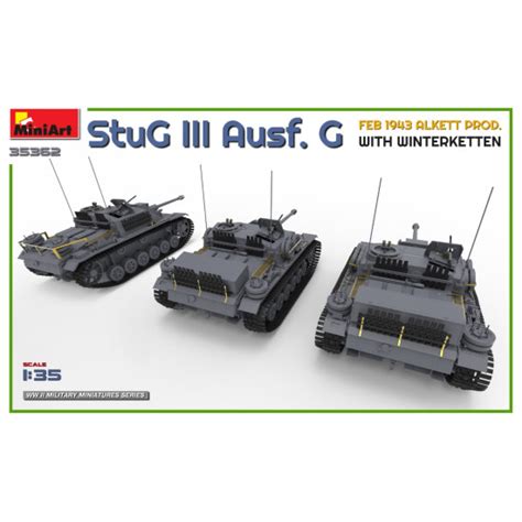 Miniart Stug Iii Ausf G Feb Alkett Prod With