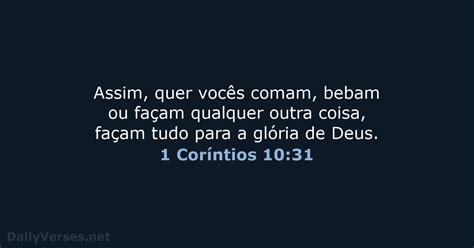 20 de setembro de 2021 Versículo da Bíblia do dia NVI 1 Coríntios