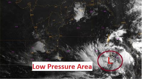 Cyclone In Odisha Low Pressure Area Forms To Intensify Into Depression