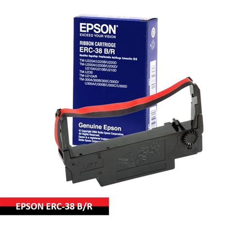 Buy RIBBON CARTRIDGE EPSON ERC-38 BLACK Online in Qatar at affordable price