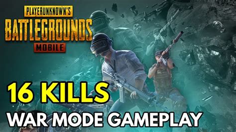 Pubg Mobile 16 Kills War Mode Thumbs Only🔥 Scope Only Gyro Youtube