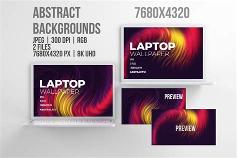 Abstract Backgrounds Laptop Wallpaper Graphic by Abstract51 · Creative Fabrica