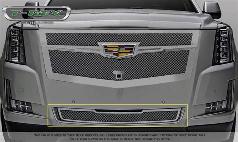 57181 T Rex Upper Class Mesh Bumper Grille Fits 2015 2020 Cadillac