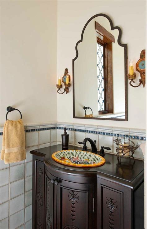 Talavera Bathroom Sink Mexican Tile Bathroom Talavera Bathroom