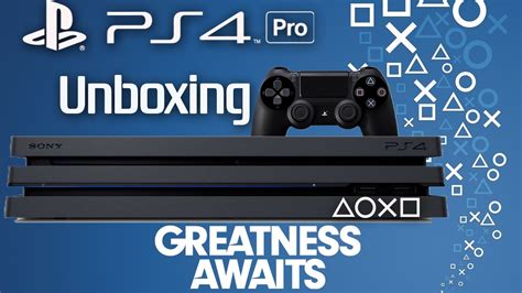 NEW PLAYSTATION 4 PRO UNBOXING AND REVIEW YouTube