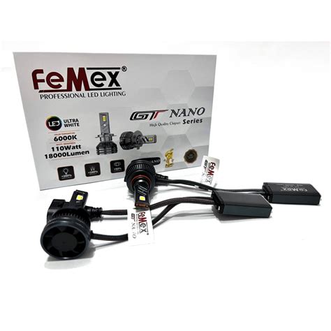 FEMEX GT NANO Csp LEXTAR HB4 9006 Led Xenon