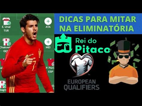 Dicas Para Eliminatoria Euro No Rei Do Pitaco Hoje Youtube