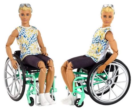 LALKA BARBIE KEN NA WÓZKU INWALIDZKIM GWX93 11222201466 Allegro pl