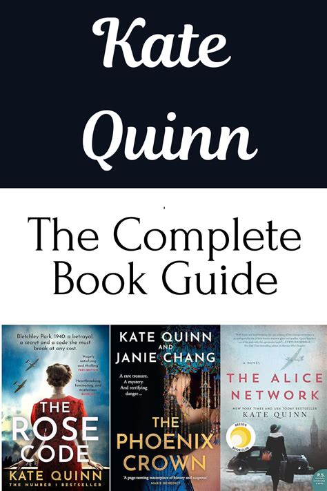 Kate Quinn Books In Order Complete Guide 2024