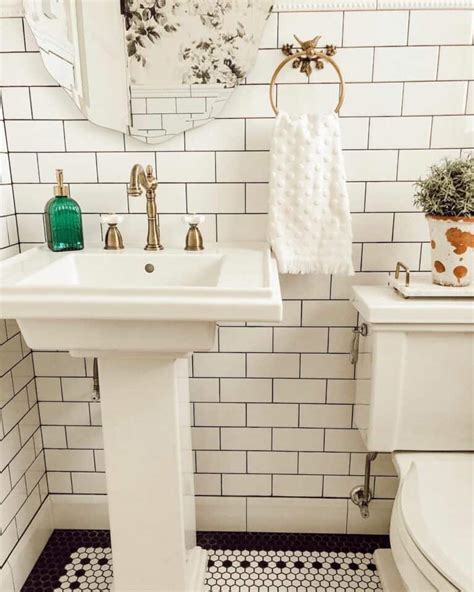 White Subway Tile for Small Bathroom Tile Ideas - Soul & Lane