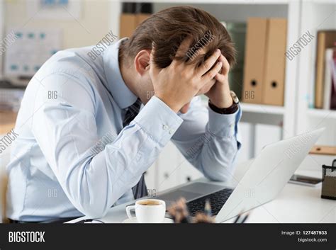 Tired Business Man Image And Photo Free Trial Bigstock