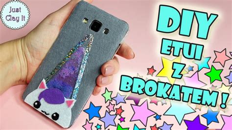 DIY Jak zrobić etui case na telefon z JEDNOROŻCEM i pływającym