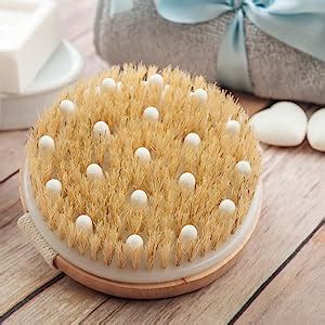 Dry Brushing Body Brush Best For Exfoliating Dry Skin Lymphatic