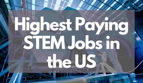 Top 10 Highest Paying Stem Jobs In The Us Studenthint