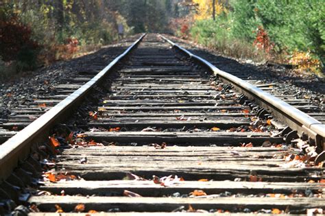 Railroad Tracks Free Stock Photo - Public Domain Pictures