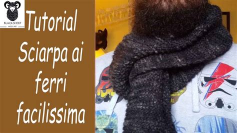 Tutorial Sciarpa Ai Ferri Facilissima Youtube