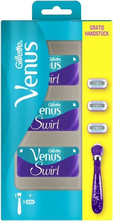 Gillette Venus Swirl Rasierer Damen Mit Flexiball Technologie