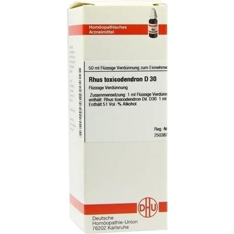 Rhus Toxicodendron D Diluizione Ml Erbofarma Farmaci Generici