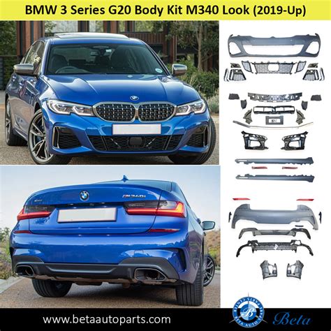 G20 Body Kit Diffuser Spoiler Front Lip Side Skirt For Bmw Series G21 M Sport Whole Bumper 320d