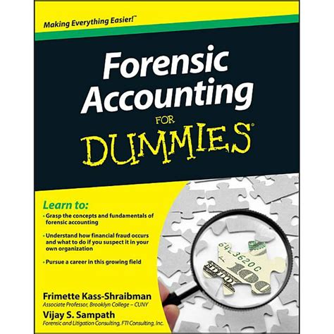 For Dummies: Forensic Accounting for Dummies (Paperback) - Walmart.com ...