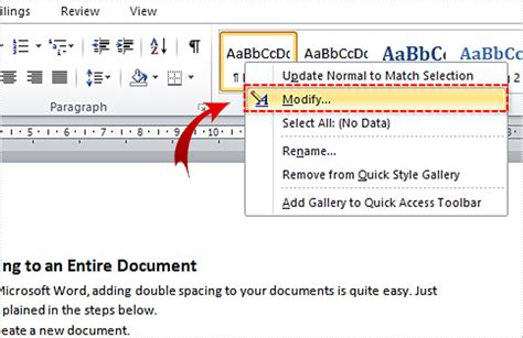 How To Quickly Add Double Spaces In Word