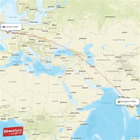 Direct Flights From Bengaluru To London BLR To LHR Non Stop