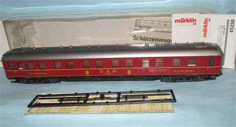 Märklin 43250 DSG Schlafwagen WLüg rot Ep 4 m KK i OVP Nordbahn An