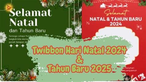 30 Twibbon Hari Natal 2024 Dan Tahun Baru 2025 Terbaru Dan Estetik