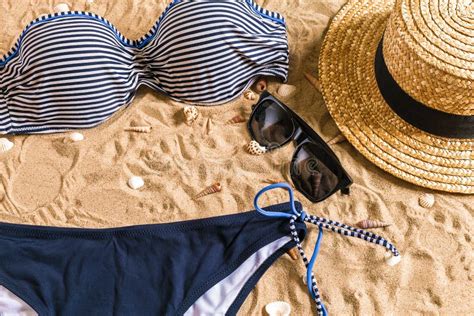 Summer Bikini And Accessories Stylish Beach Set Beach Bikini Summer