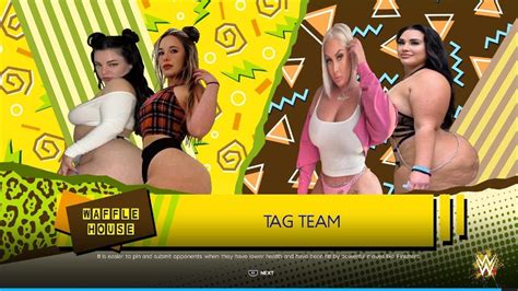 Wwe 2k24 Autumn Haley Quinn 🆚 Mythiccal Mz Dani Youtube