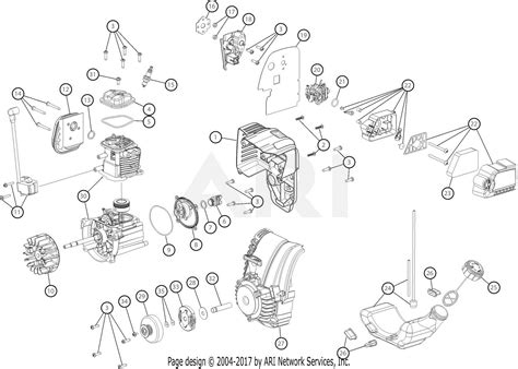 Troy Bilt Tb516ec 25b 516 766 2018 Parts Diagram For Engine Assembly