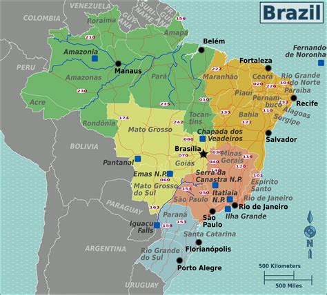 Mapa Do Nordeste Detalhado REVOEDUCA