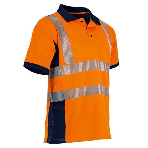 Polo Haute Visibilit Bicolore Anti Uv Respirant Lma Workwear