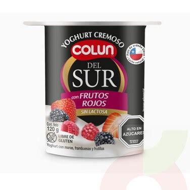 Yoghurt Del Sur Frutos Rojos Colun 120G Supermercados Eltit