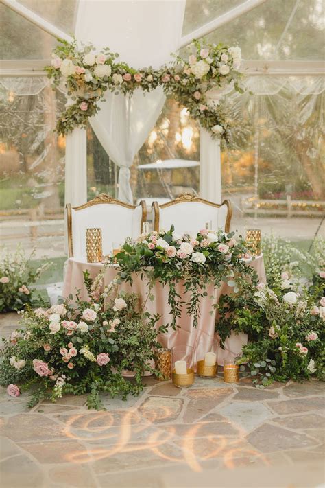 sweetheart table for wedding 12