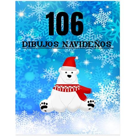 Buy 106 Dibujos navideños para colorear libros para niños uno de los