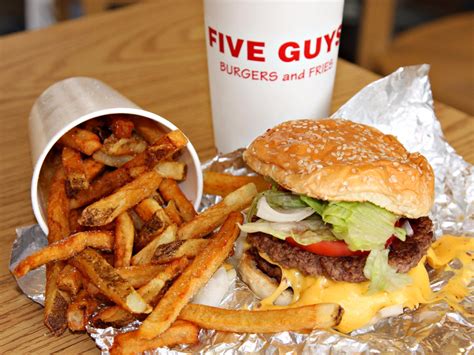 Five Guys serves America's least healthy french fries - Business Insider