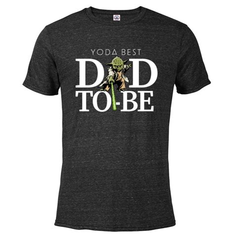 Star Wars Yoda Lightsaber Best Dad To Be Father S Day Short Sleeve