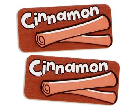 Cinnamon Bakery Labels Stickers For Packaging By Layercakeshop