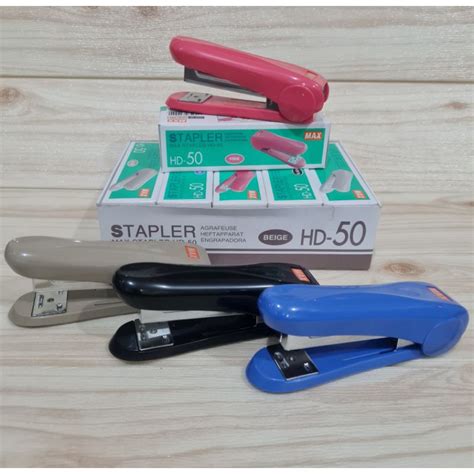 Jual Stapler Max Hd Stapler Besar Jepretan Kertas Shopee Indonesia