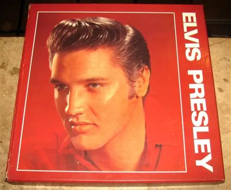 Box 5 Lp Elvis Presley Caixa Vermelha Red 1989 Encarte MercadoLivre