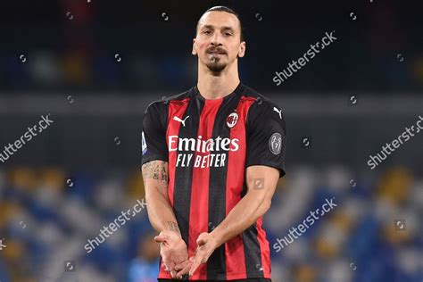 Zlatan Ibrahimovic Ac Milan During Serie Editorial Stock Photo - Stock ...