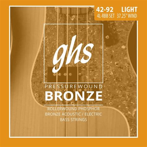 Ghs Strings Announces Pressurewound Bronze Bass Strings No Treble