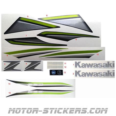 Kawasaki Z Pegatinas