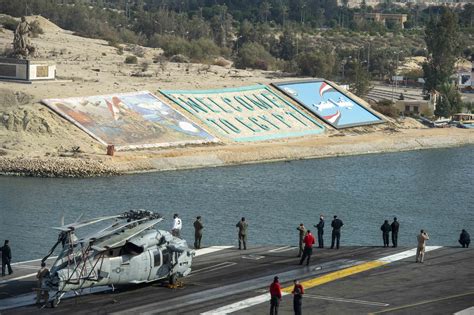 Video Eisenhower Strike Group Now In Middle East After Suez Canal Transit Usni News