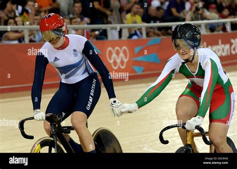 Great Britains Victoria Pendleton After Winning Her Womens Sprint