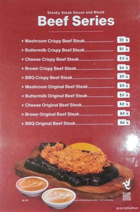 Selalu Diperbarui Menu Steaky Steak Mustika Jaya Bekasi