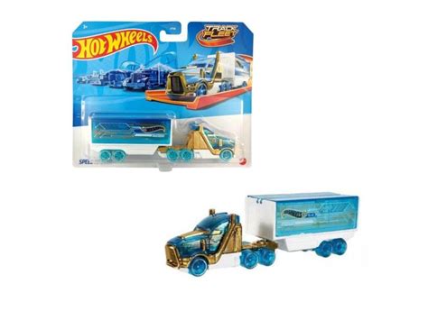 Caminh O Em Miniatura Hot Wheels Speed Hauler Track Fleet Em Promo O No Buscap